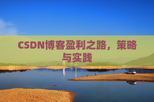 CSDN博客盈利之路，策略与实践